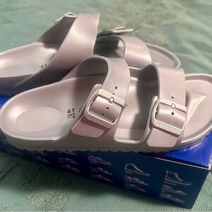 Birkenstock Arizona Essentials Eva- Silver